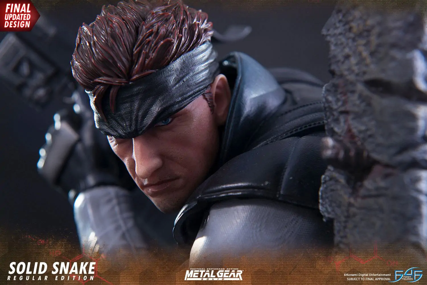 Statuie Metal Gear Solid Solid Snake 44 cm poza produsului