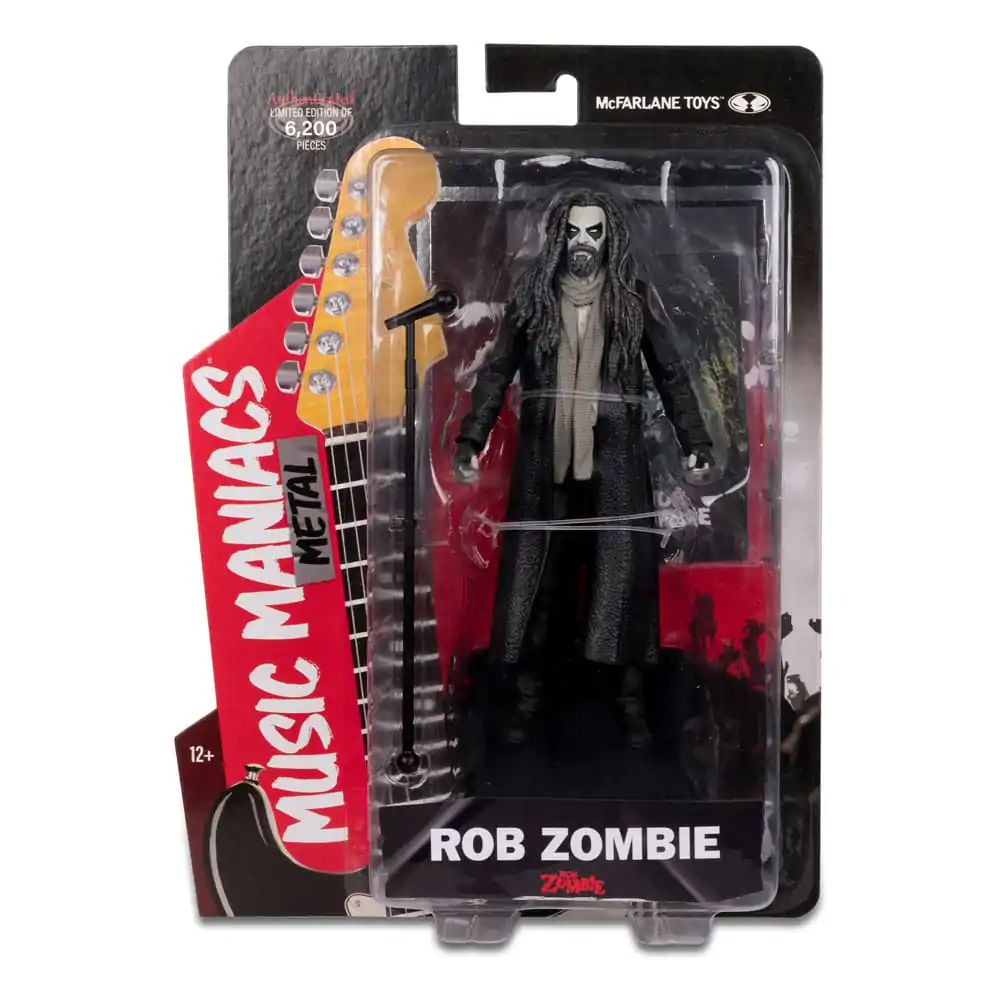 Figurină de acțiune Metal Music Maniacs Wave 2 Rob Zombie 15 cm poza produsului