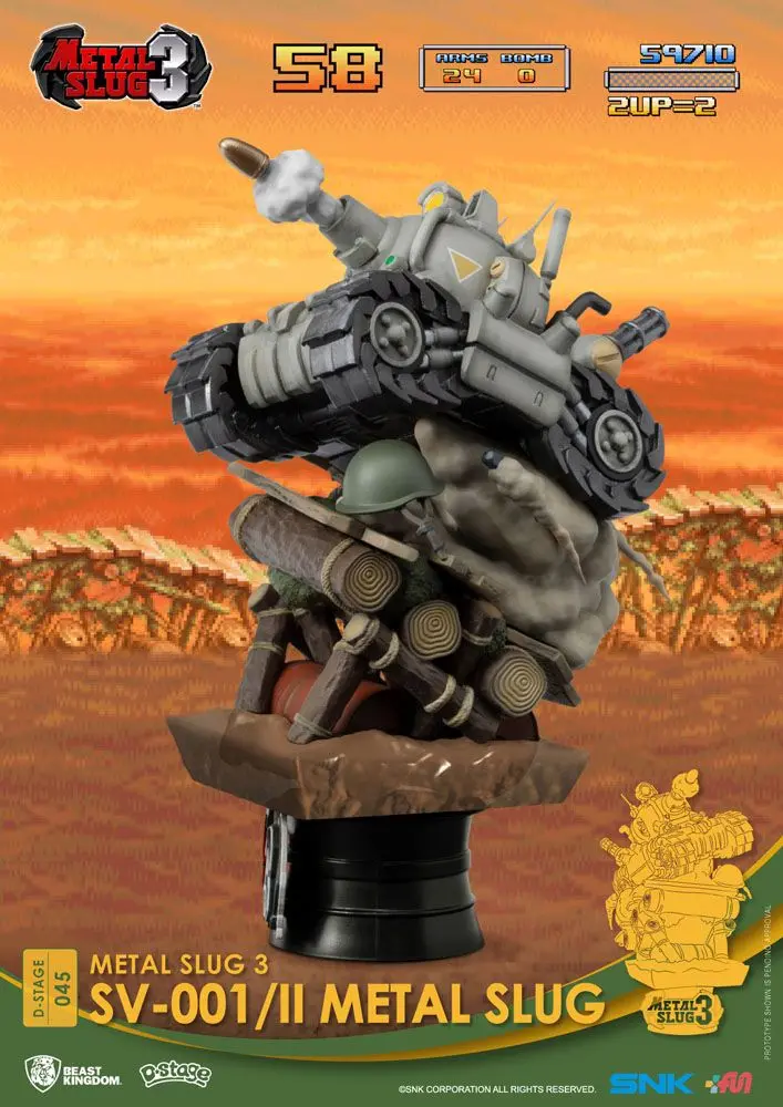Metal Slug D-Stage PVC Diorama SV-001/II Metal Slug 16 cm poza produsului