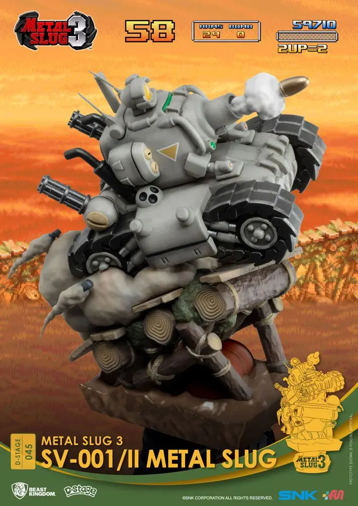 Metal Slug D-Stage PVC Diorama SV-001/II Metal Slug 16 cm poza produsului