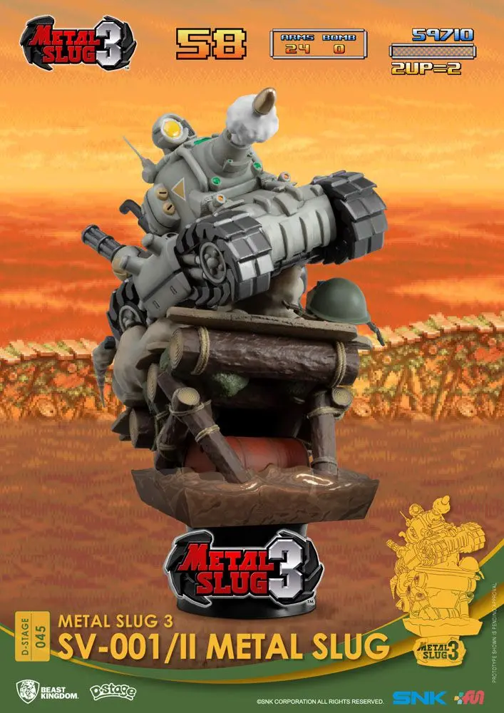 Metal Slug D-Stage PVC Diorama SV-001/II Metal Slug 16 cm poza produsului