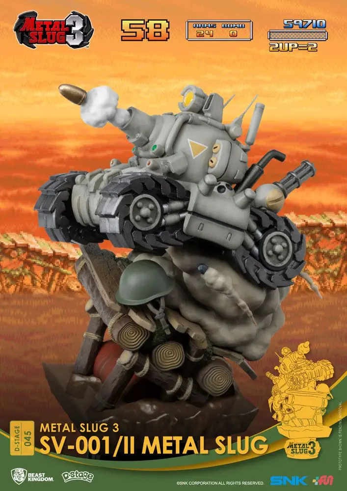 Metal Slug D-Stage PVC Diorama SV-001/II Metal Slug 16 cm poza produsului