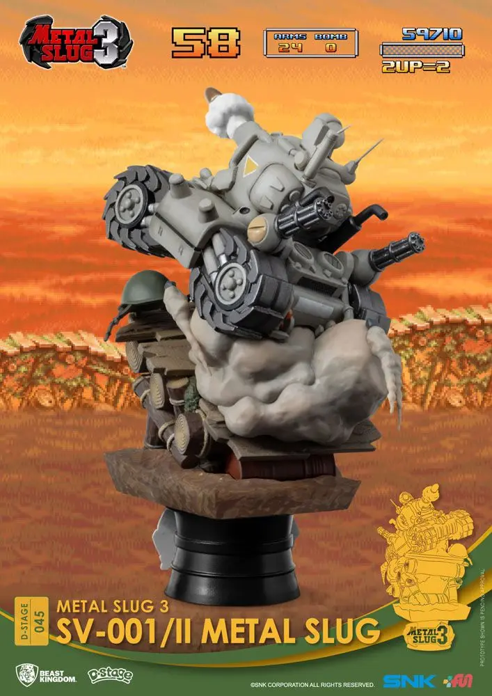 Metal Slug D-Stage PVC Diorama SV-001/II Metal Slug 16 cm poza produsului