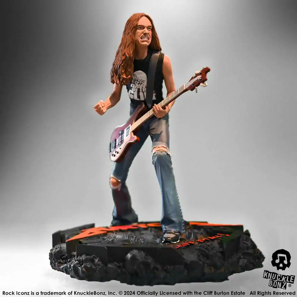 Metallica Rock Iconz Statuie Cliff Burton II 22 cm poza produsului