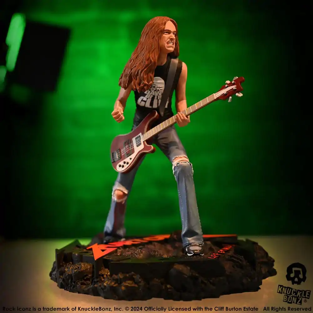 Metallica Rock Iconz Statuie Cliff Burton II 22 cm poza produsului