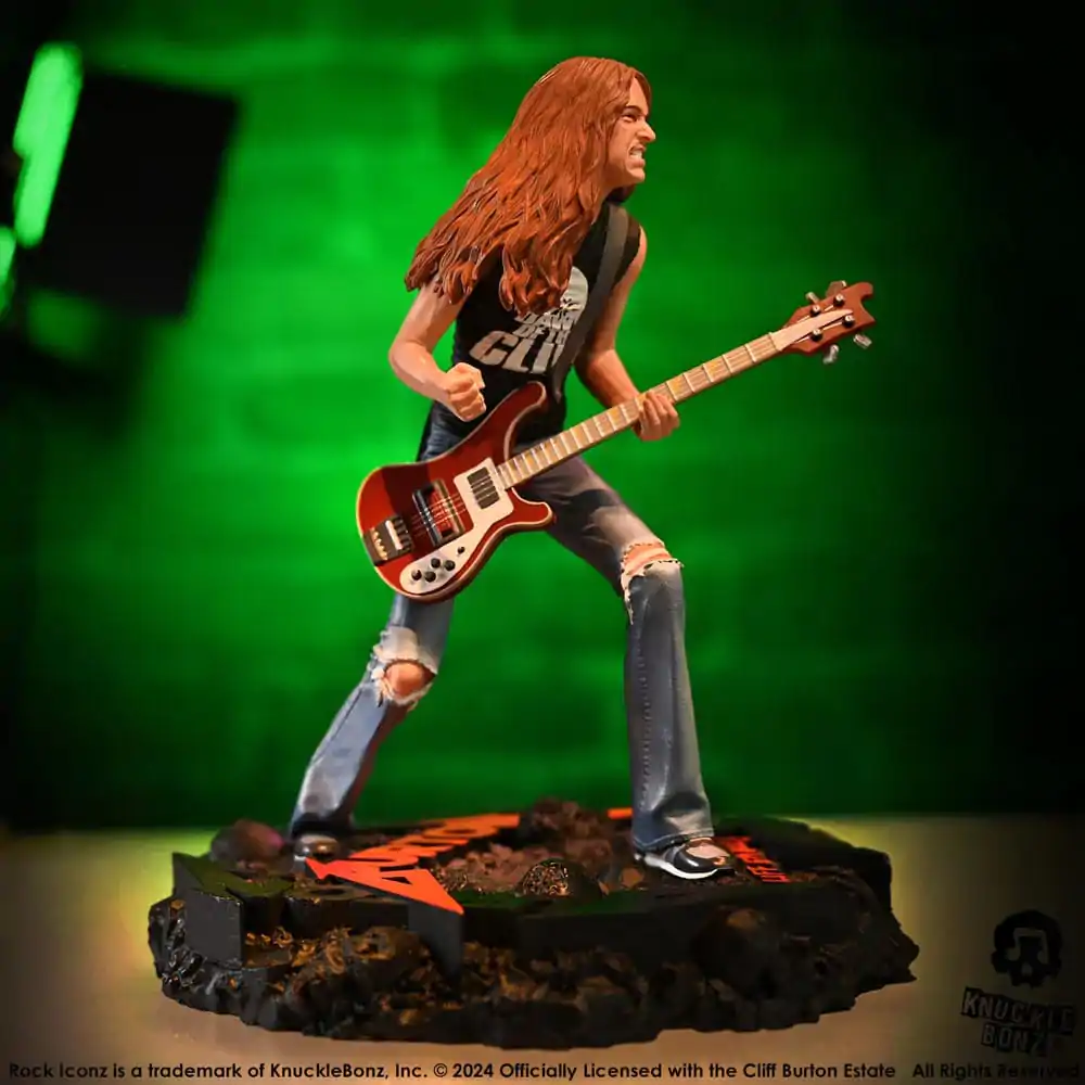 Metallica Rock Iconz Statuie Cliff Burton II 22 cm poza produsului