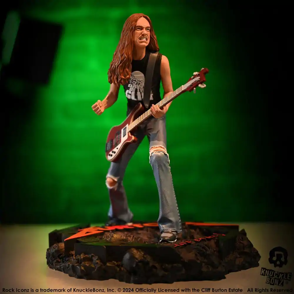 Metallica Rock Iconz Statuie Cliff Burton II 22 cm poza produsului