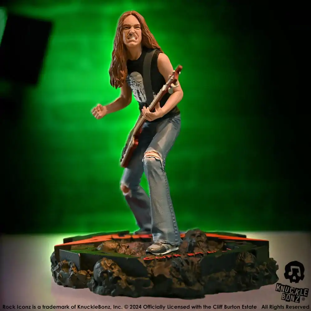 Metallica Rock Iconz Statuie Cliff Burton II 22 cm poza produsului