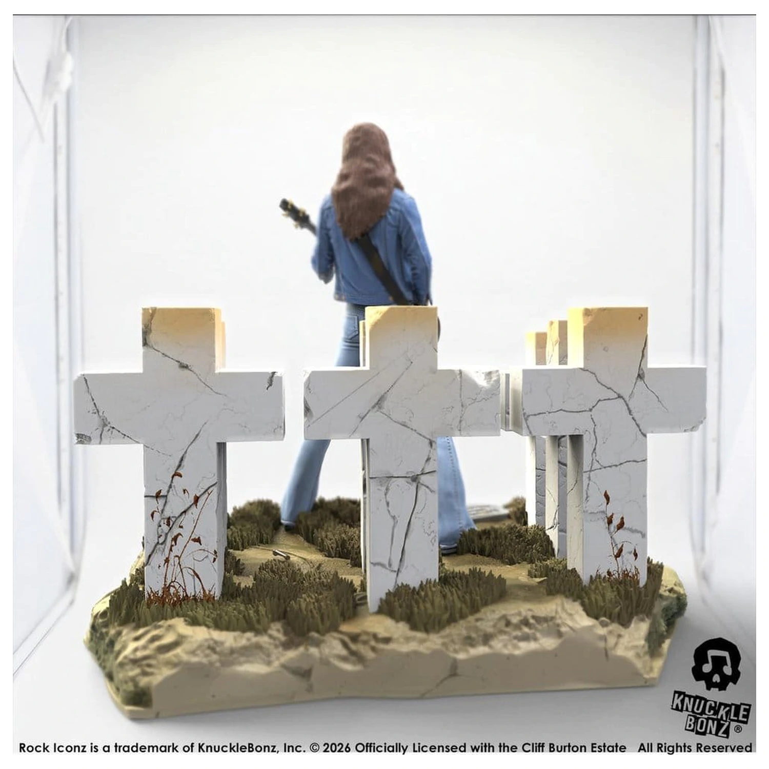 Metallica Rock Iconz Figure Cliff Burton III 21 cm poza produsului