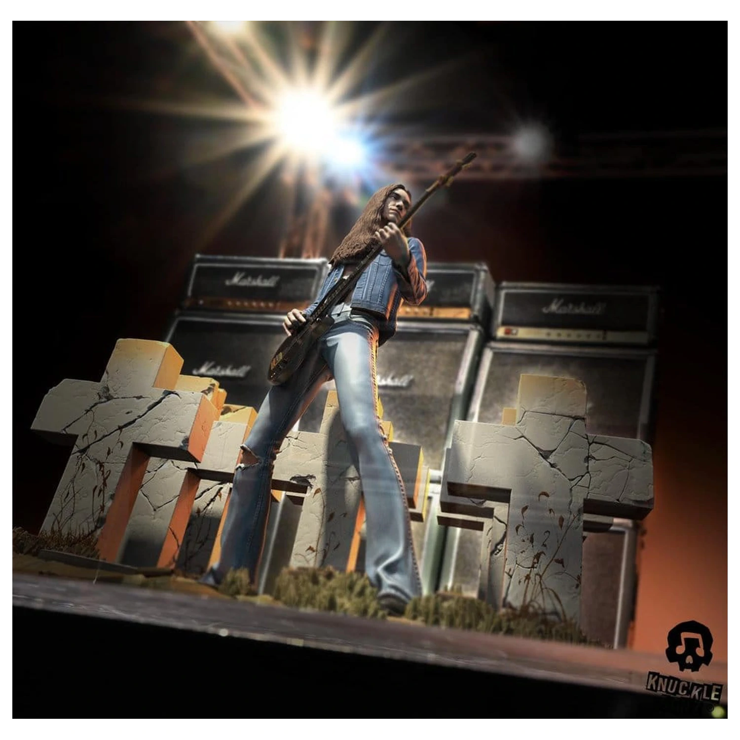 Metallica Rock Iconz Figure Cliff Burton III 21 cm poza produsului