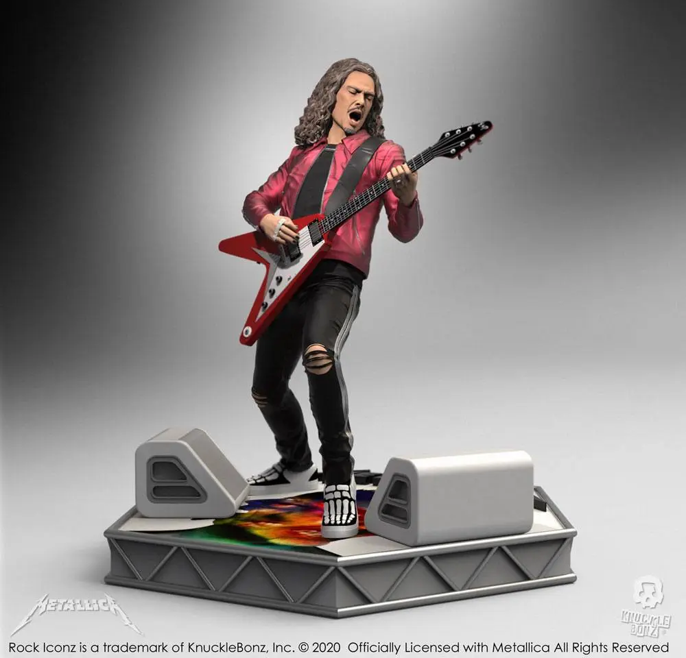 Metallica Rock Iconz Statuie Kirk Hammett Limited Edition 22 cm poza produsului