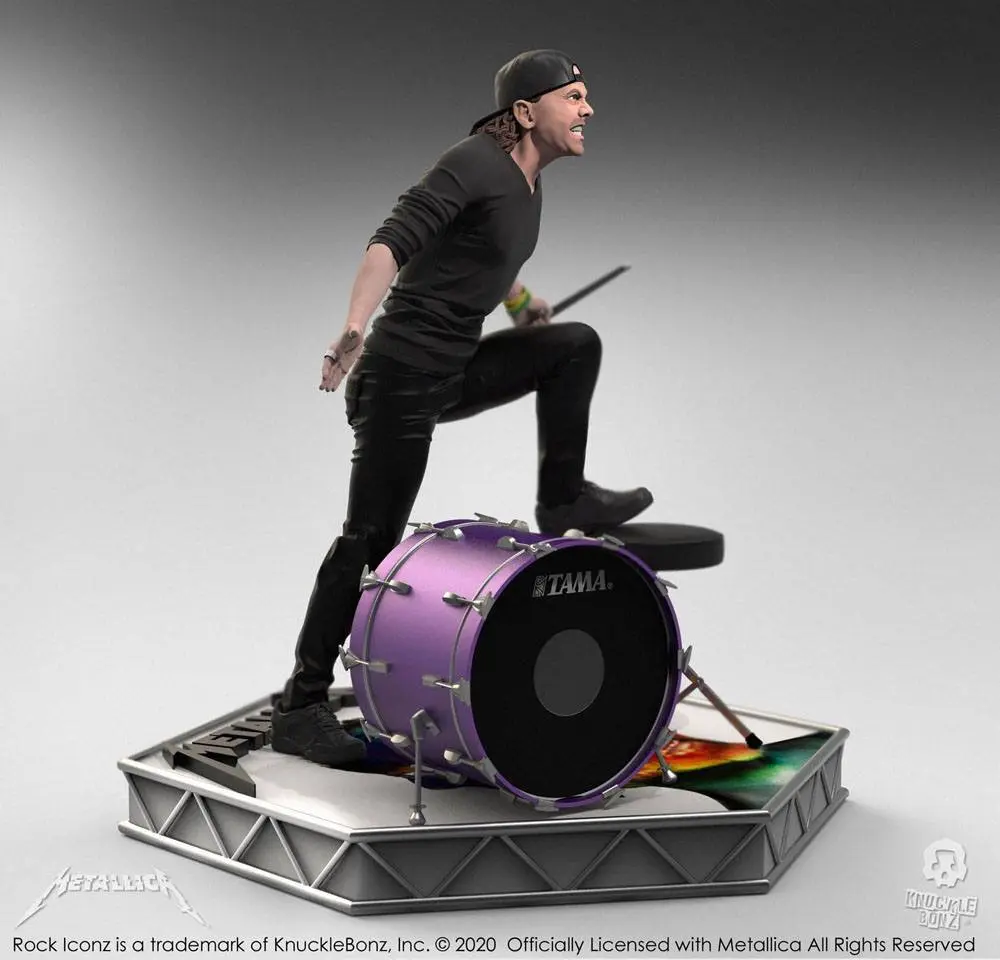 Statuie Metallica Rock Iconz Lars Ulrich Limited Edition 22 cm poza produsului