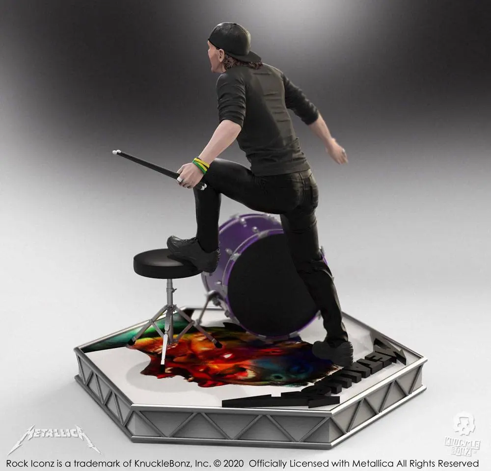 Statuie Metallica Rock Iconz Lars Ulrich Limited Edition 22 cm poza produsului