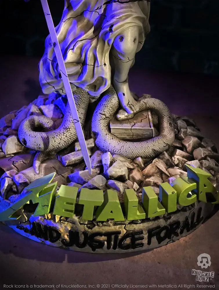 Metallica Rock Ikonz On Tour Statuie Lady Justice poza produsului
