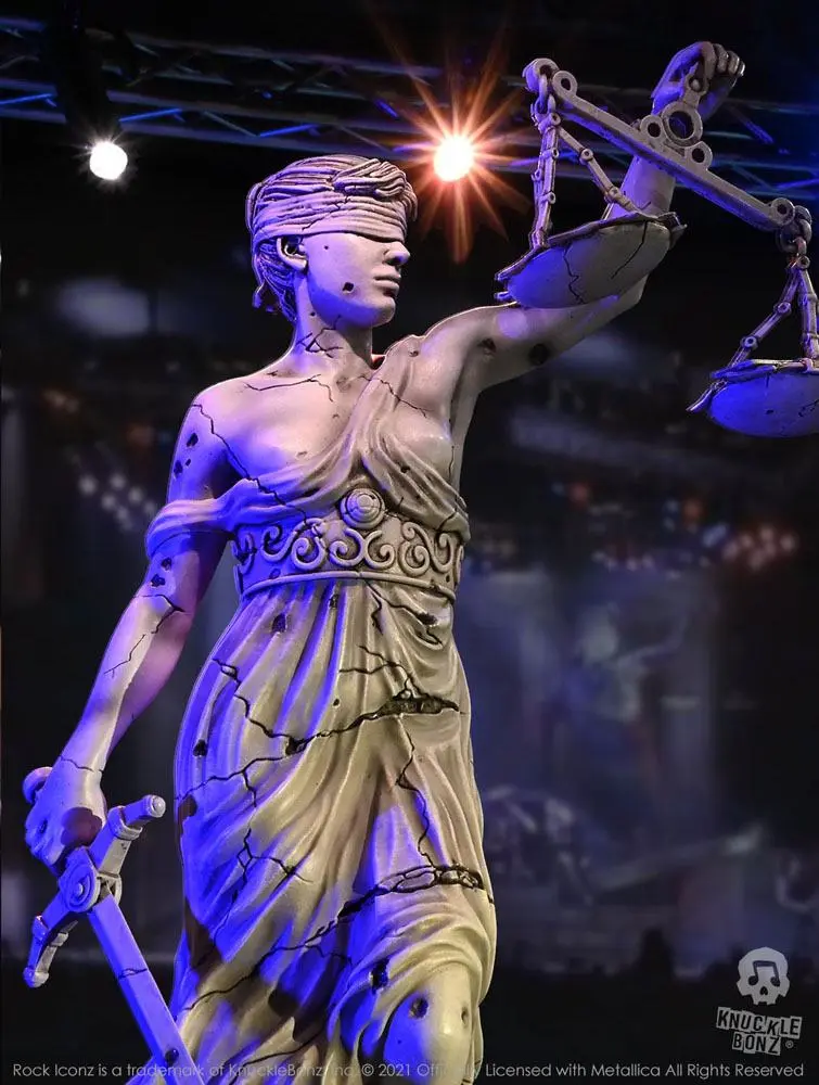 Metallica Rock Ikonz On Tour Statuie Lady Justice poza produsului