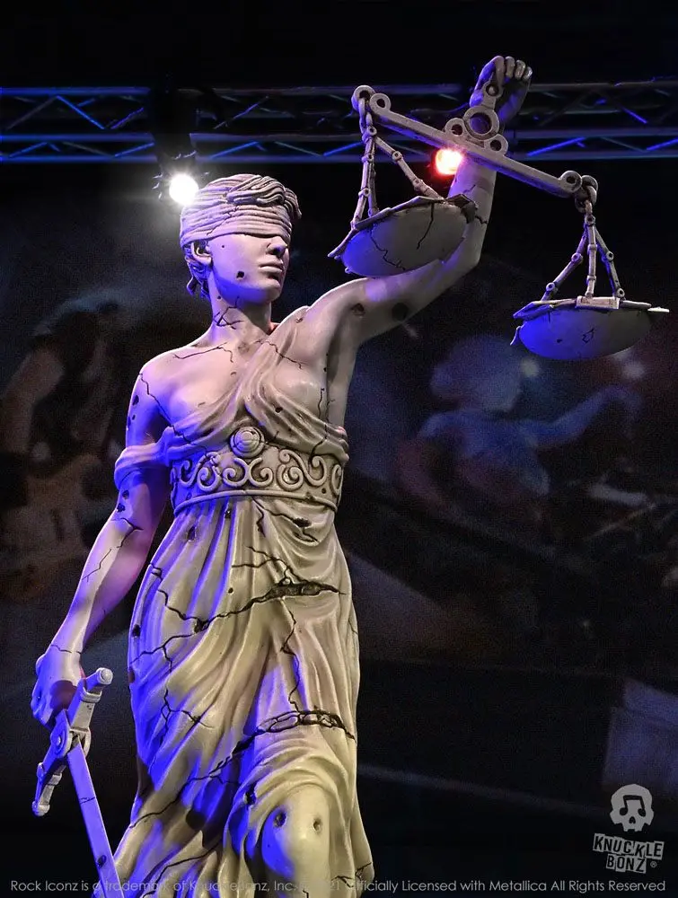 Metallica Rock Ikonz On Tour Statuie Lady Justice poza produsului