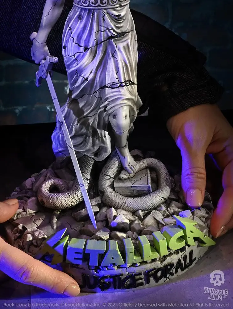 Metallica Rock Ikonz On Tour Statuie Lady Justice poza produsului