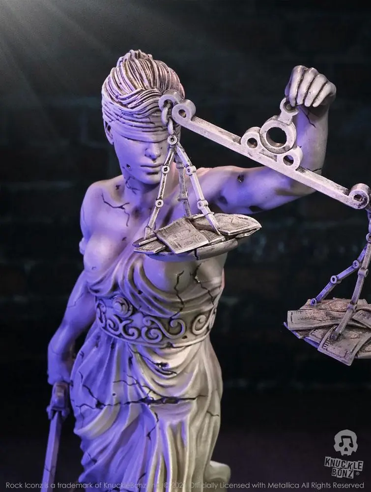 Metallica Rock Ikonz On Tour Statuie Lady Justice poza produsului