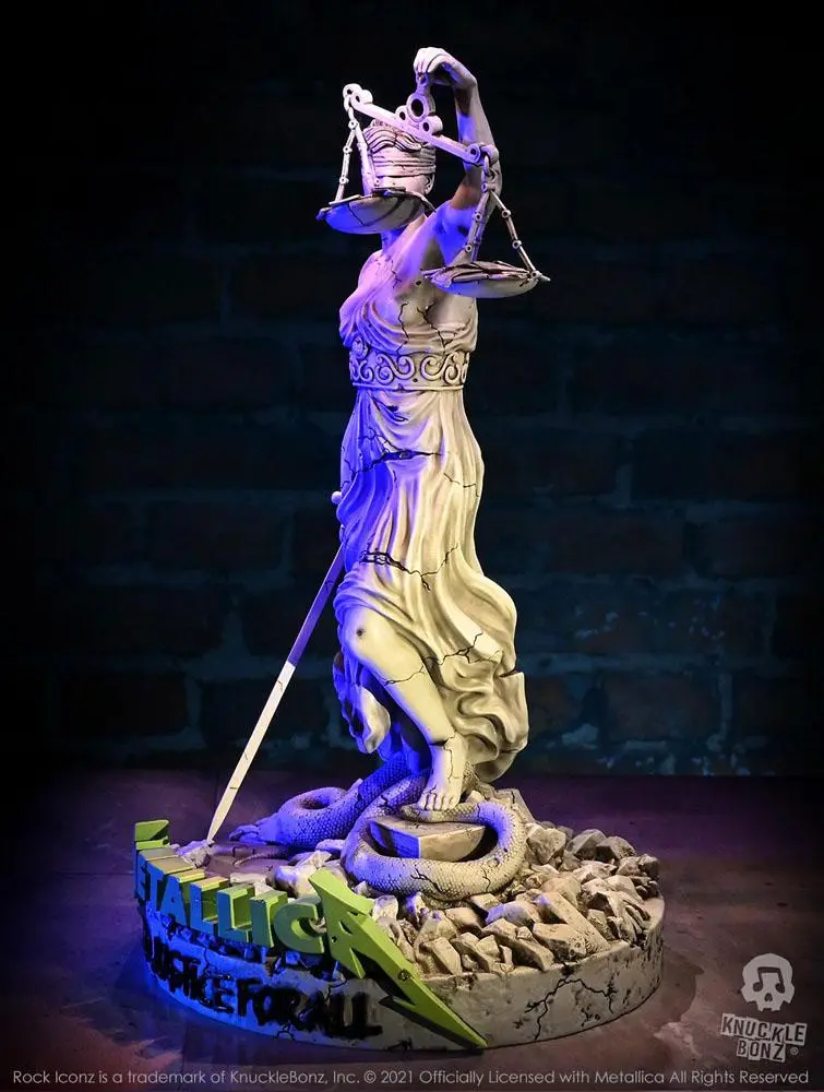 Metallica Rock Ikonz On Tour Statuie Lady Justice poza produsului