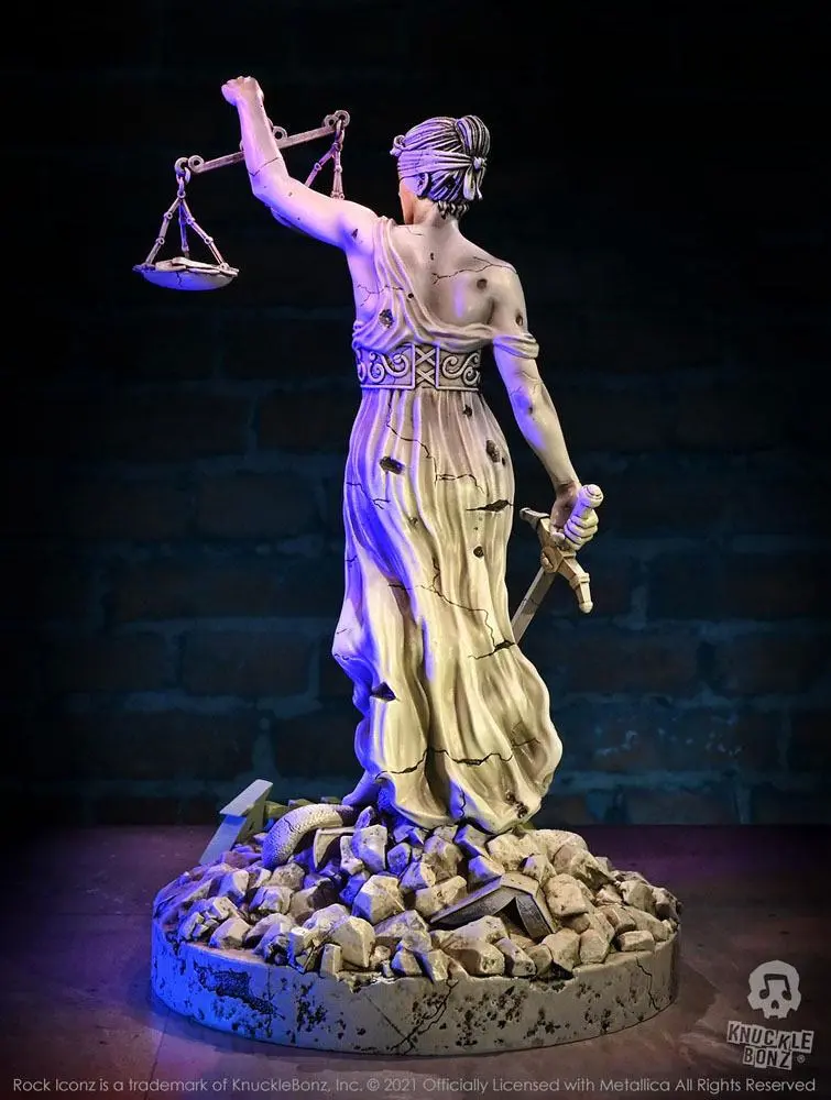 Metallica Rock Ikonz On Tour Statuie Lady Justice poza produsului