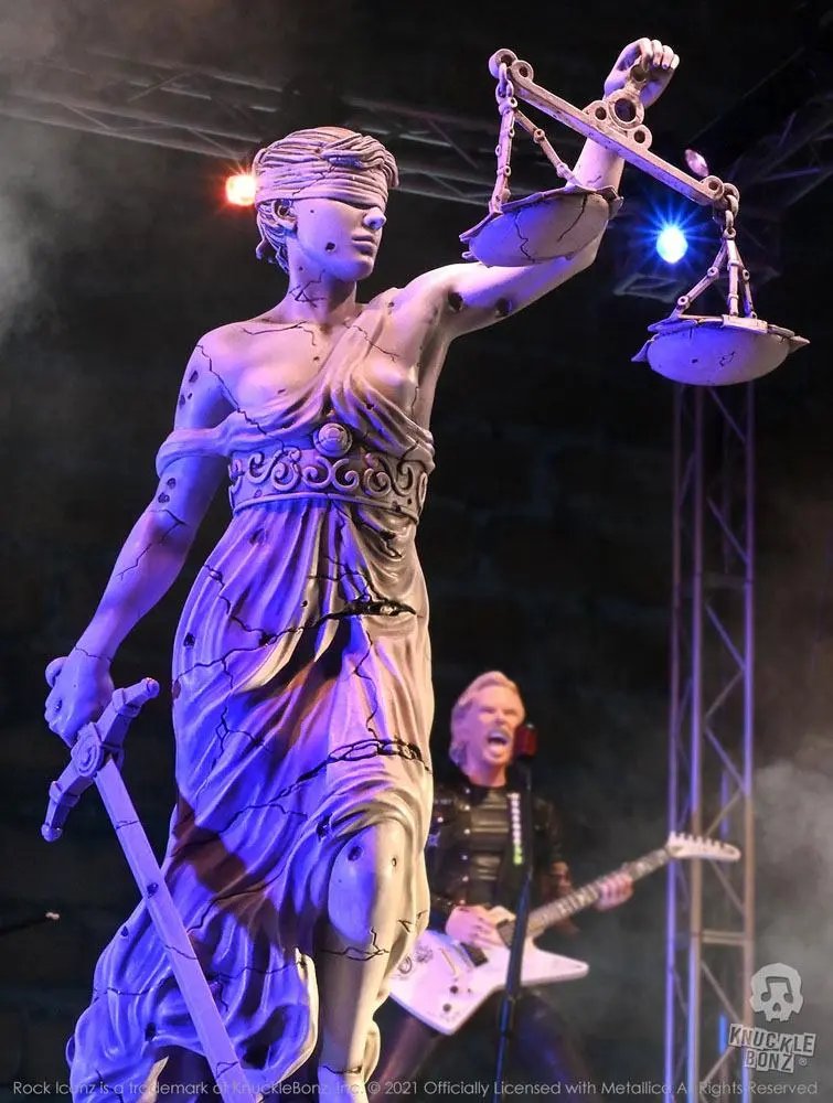 Metallica Rock Ikonz On Tour Statuie Lady Justice poza produsului
