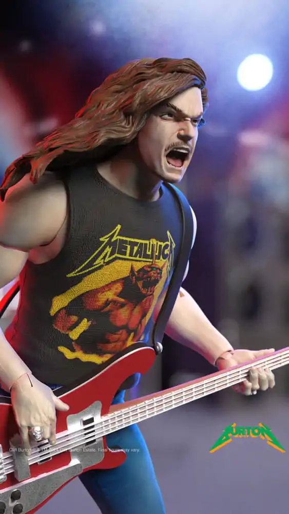 Figurină de acțiune Metallica Ultimates Wave 2 Cliff Burton 18 cm poza produsului