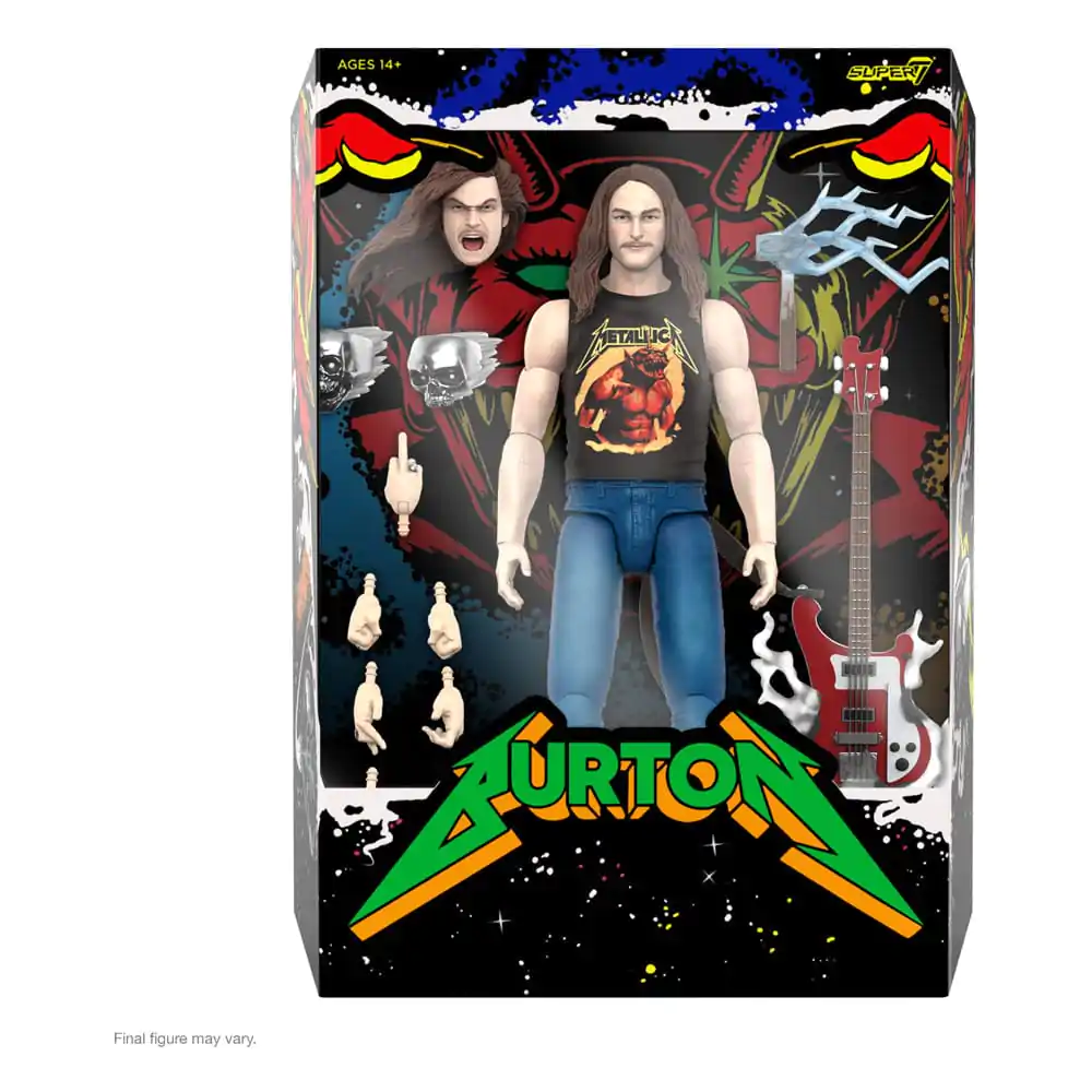 Figurină de acțiune Metallica Ultimates Wave 2 Cliff Burton 18 cm poza produsului