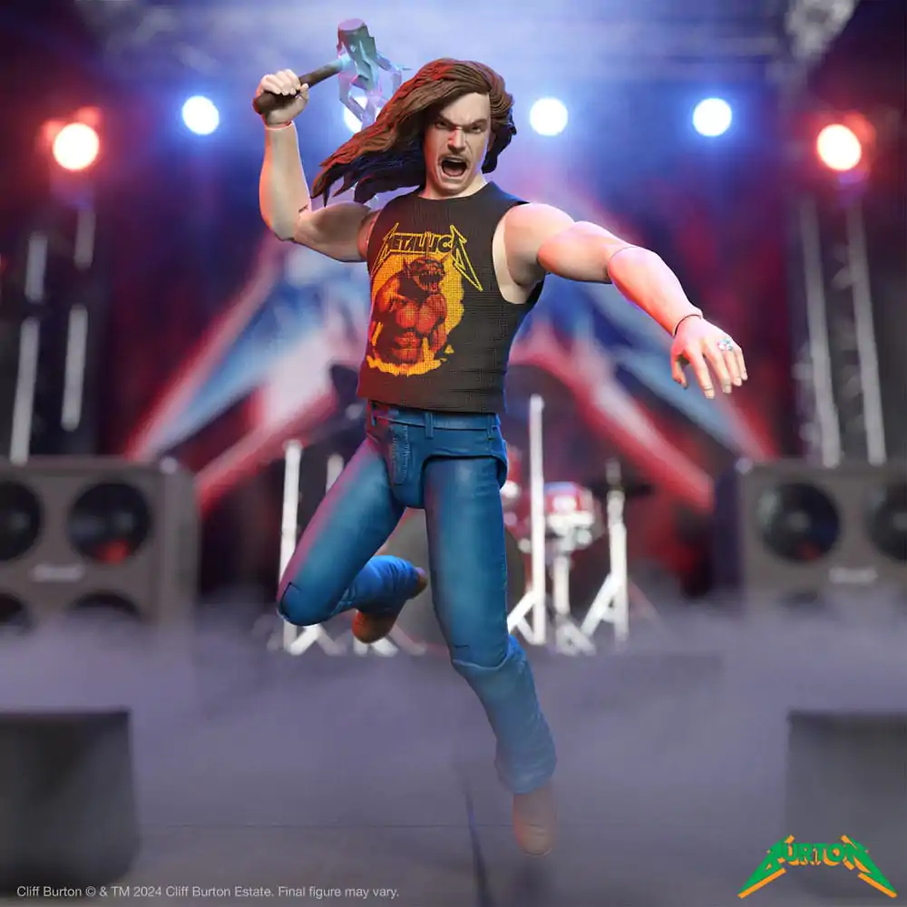 Figurină de acțiune Metallica Ultimates Wave 2 Cliff Burton 18 cm poza produsului