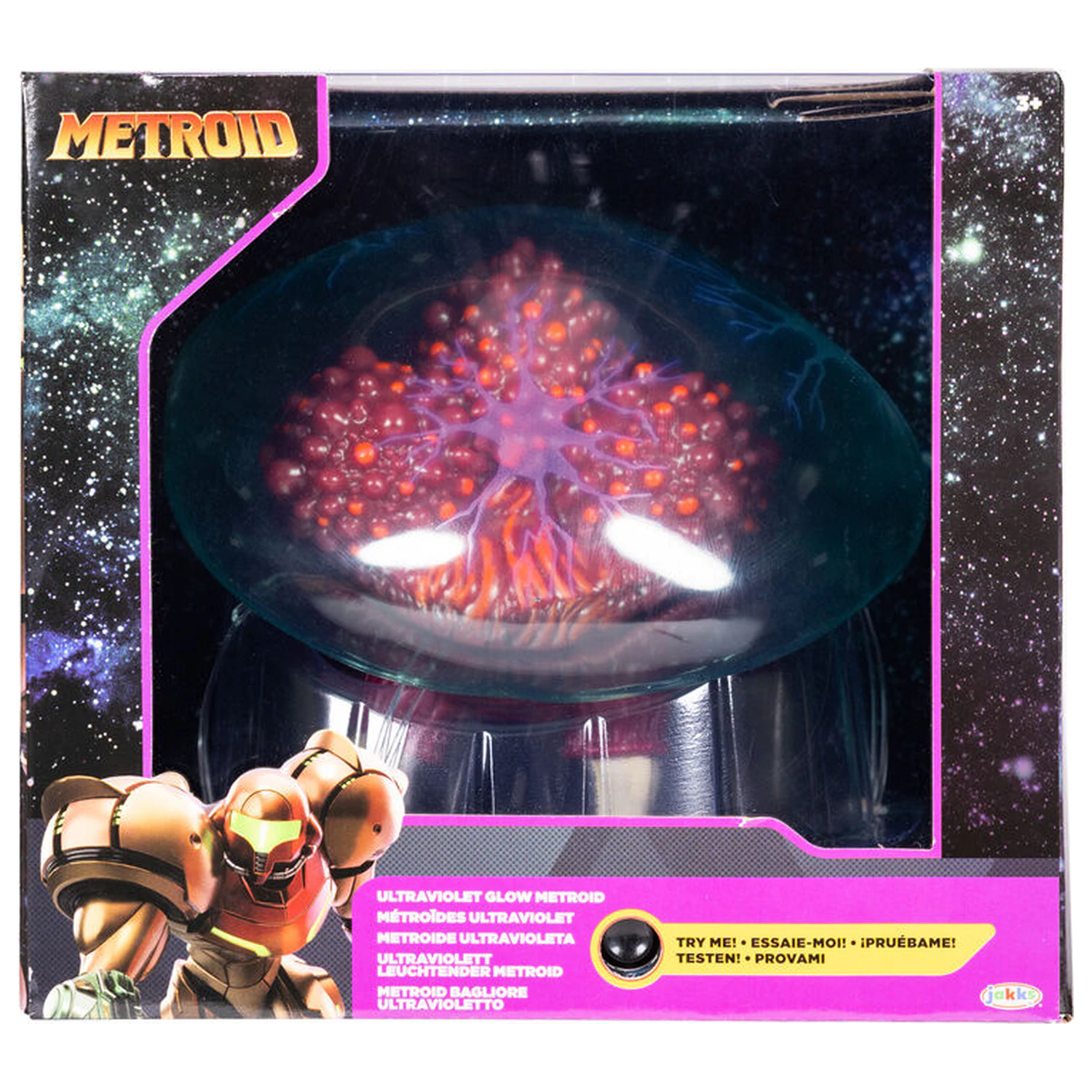 Metroid - Metroid Prime Ultraviolet Glow figura 15cm poza produsului