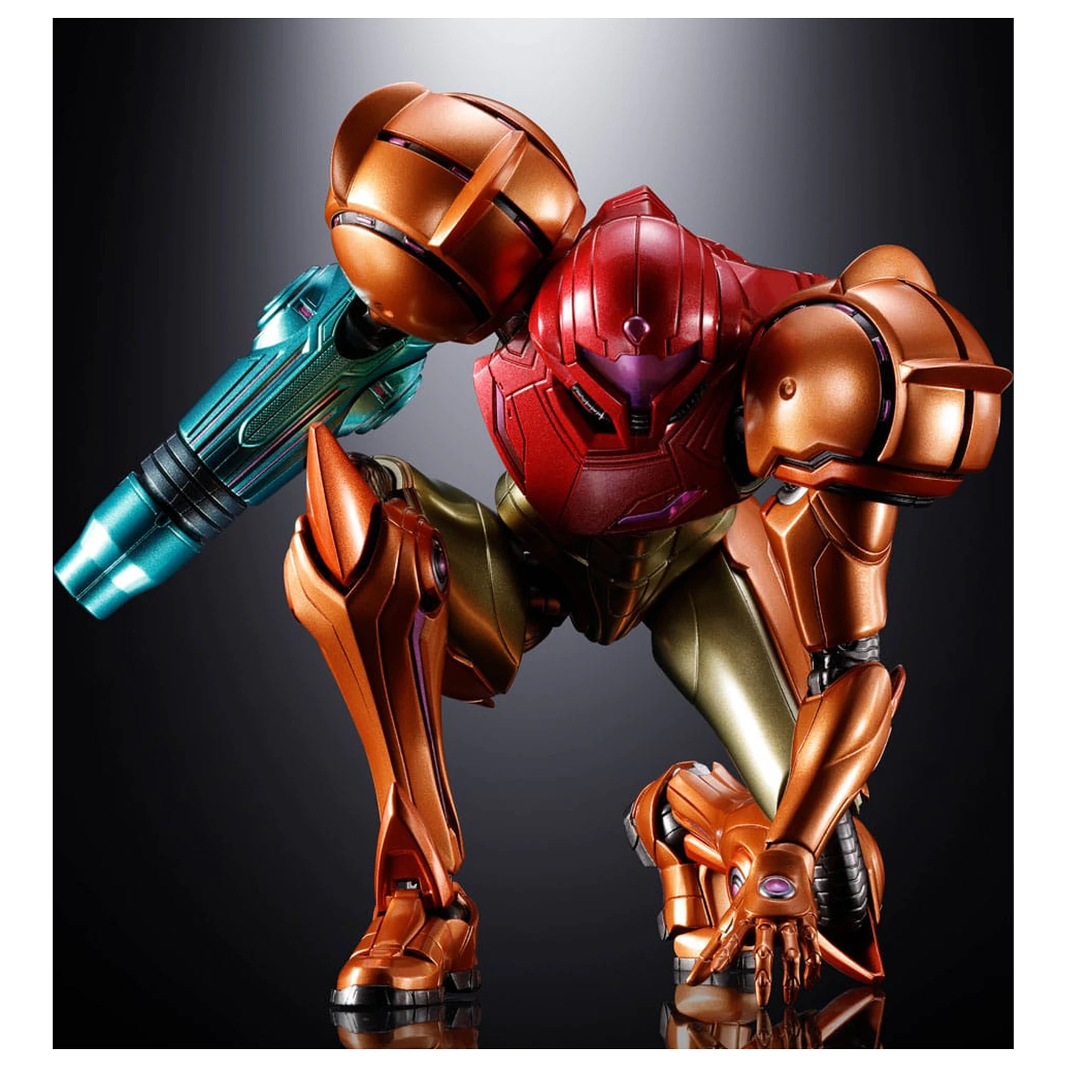 Metroid Prime 4: Beyond Diecast Figurina de actiune Samus Aran LED 21 cm poza produsului