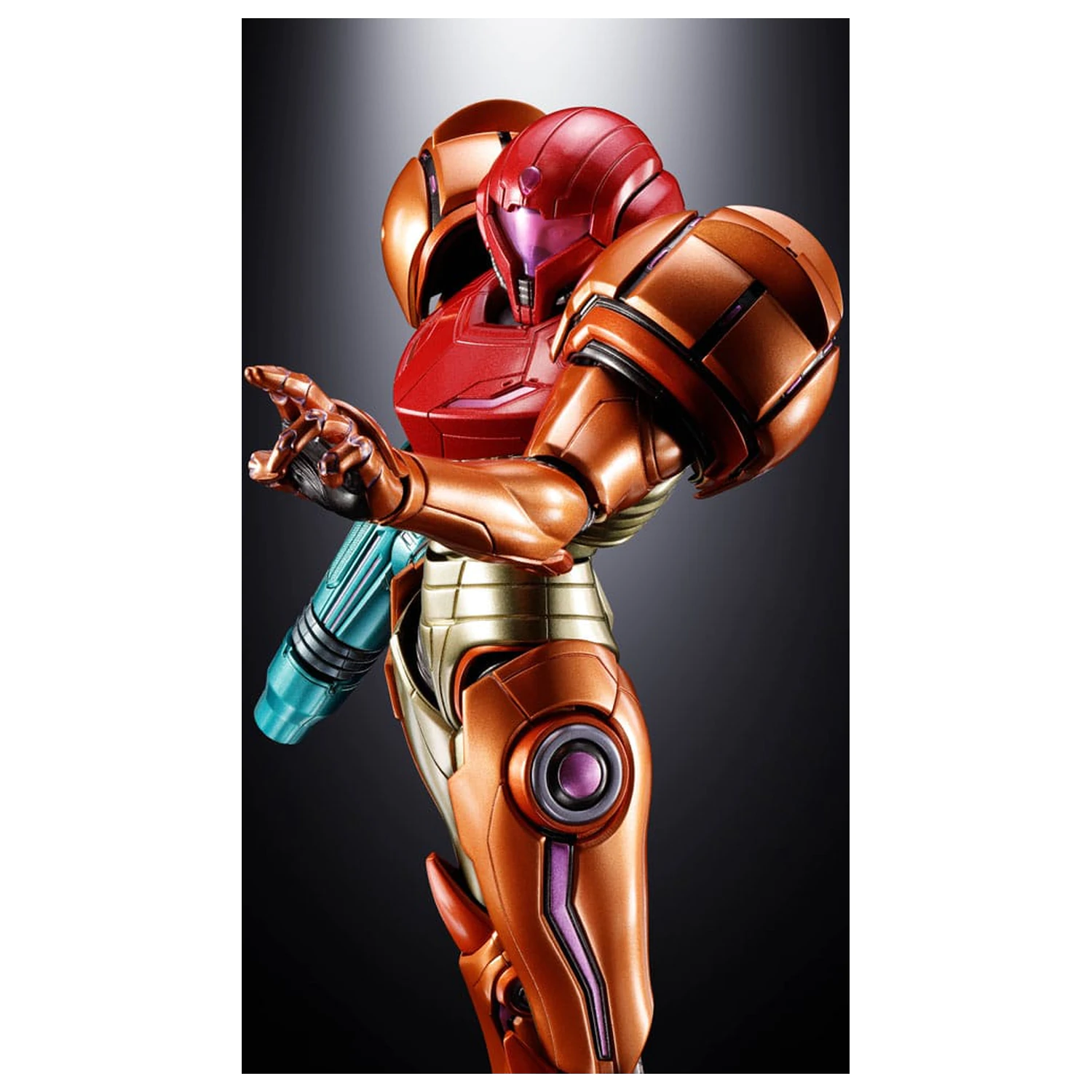 Metroid Prime 4: Beyond Diecast Figurina de actiune Samus Aran LED 21 cm poza produsului