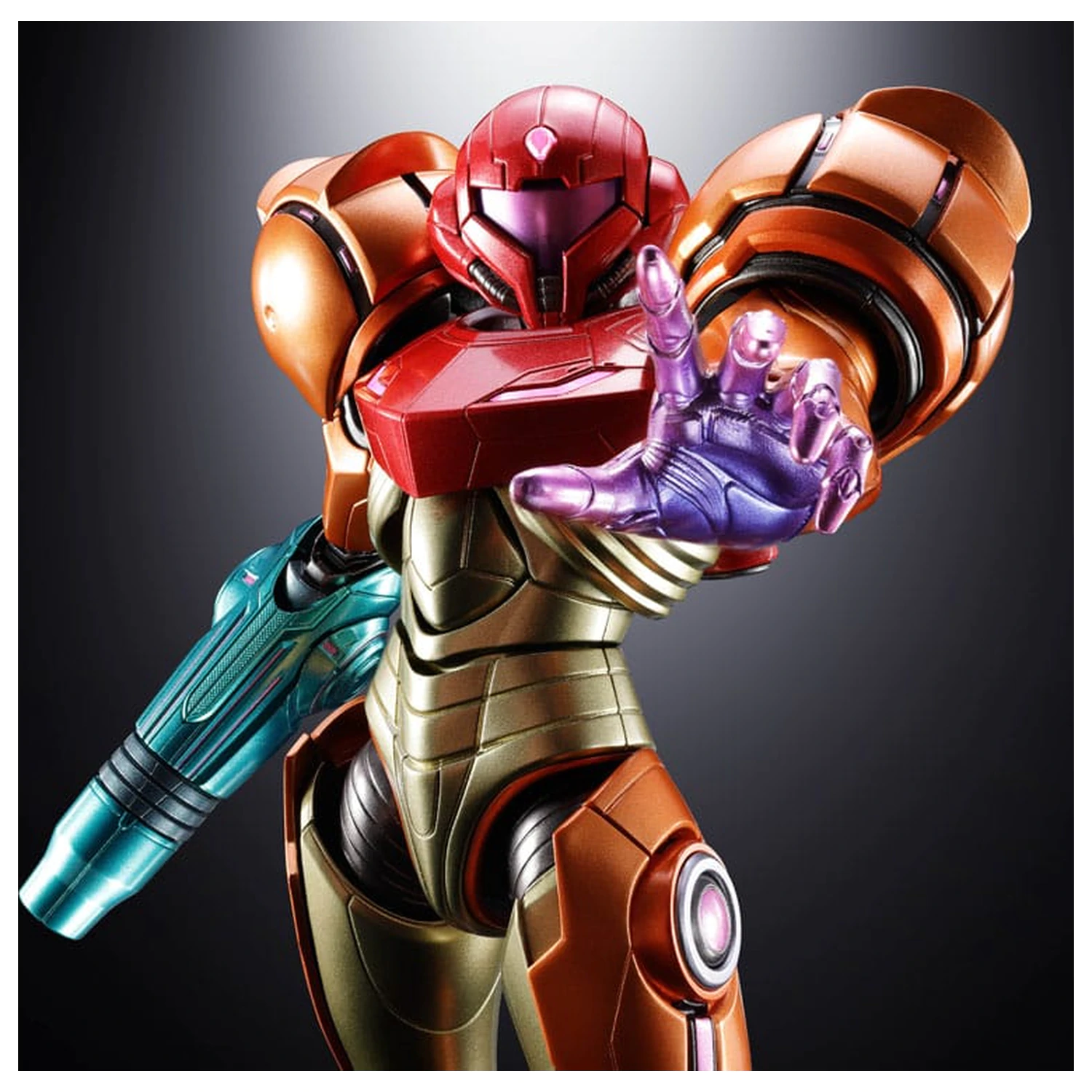 Metroid Prime 4: Beyond Diecast Figurina de actiune Samus Aran LED 21 cm poza produsului