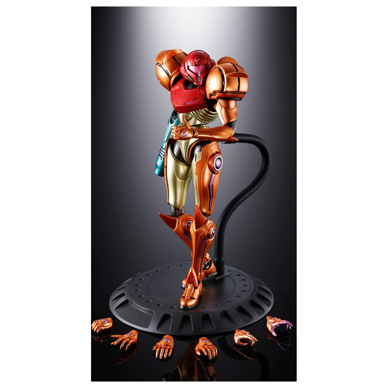 Metroid Prime 4: Beyond Diecast Figurina de actiune Samus Aran LED 21 cm poza produsului