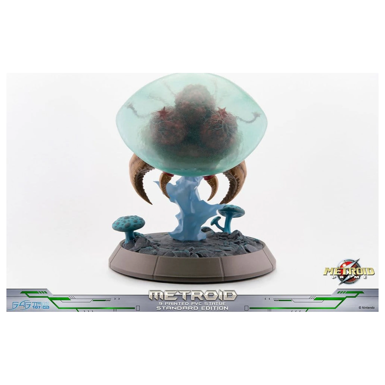 Metroid Prime figurina PVC Metroid (Standard) (Glow in the Dark) 21 cm poza produsului