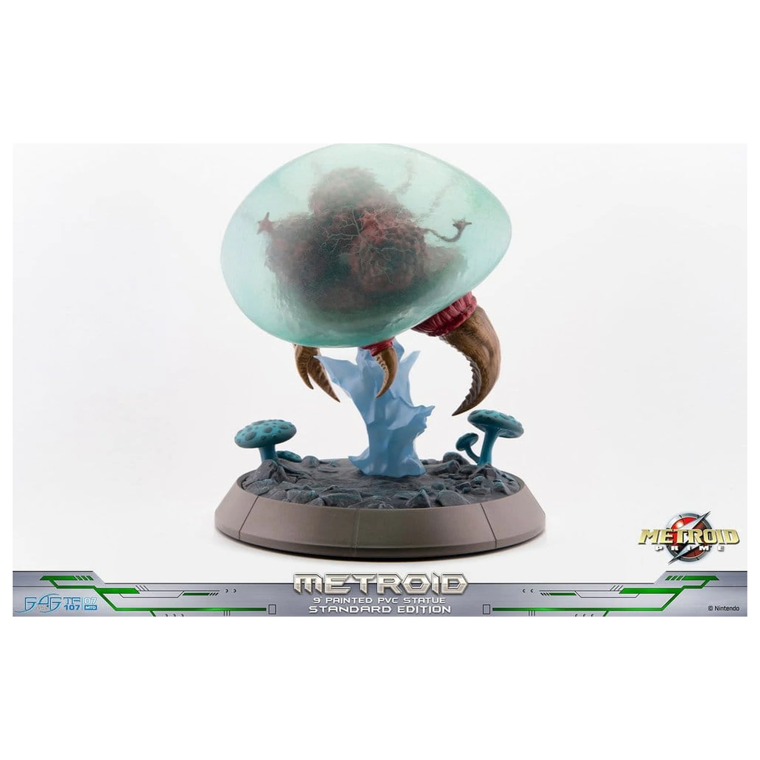 Metroid Prime figurina PVC Metroid (Standard) (Glow in the Dark) 21 cm poza produsului