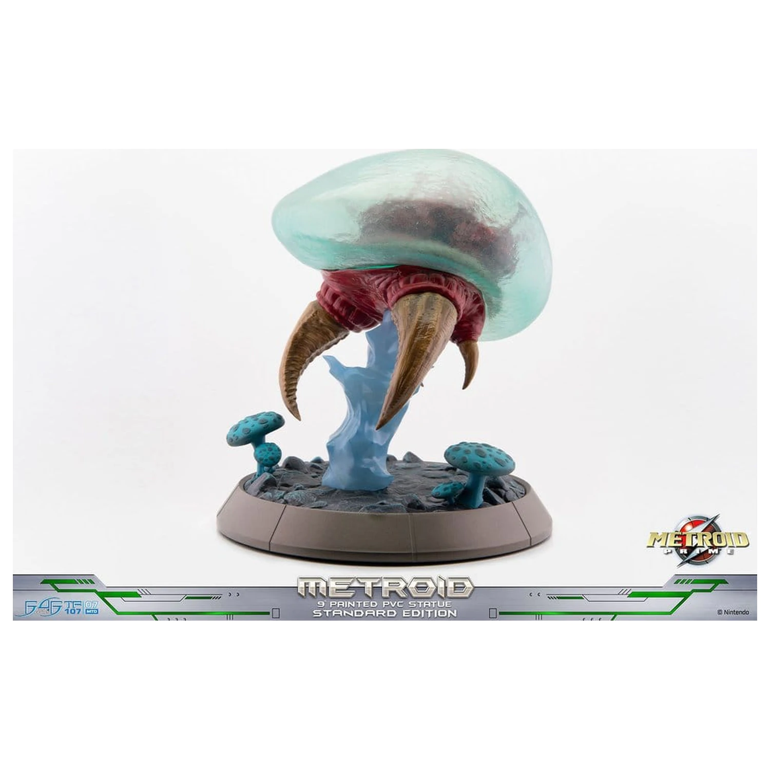 Metroid Prime figurina PVC Metroid (Standard) (Glow in the Dark) 21 cm poza produsului