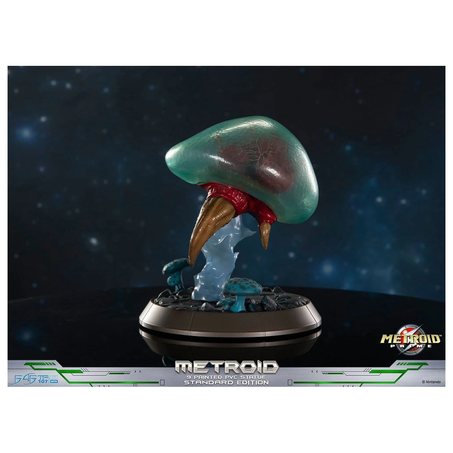 Metroid Prime figurina PVC Metroid (Standard) (Glow in the Dark) 21 cm poza produsului