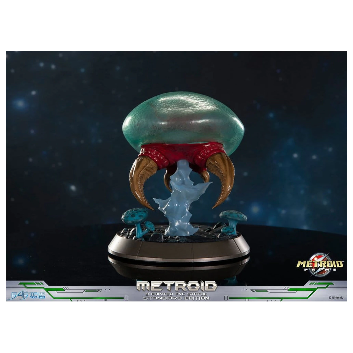 Metroid Prime figurina PVC Metroid (Standard) (Glow in the Dark) 21 cm poza produsului