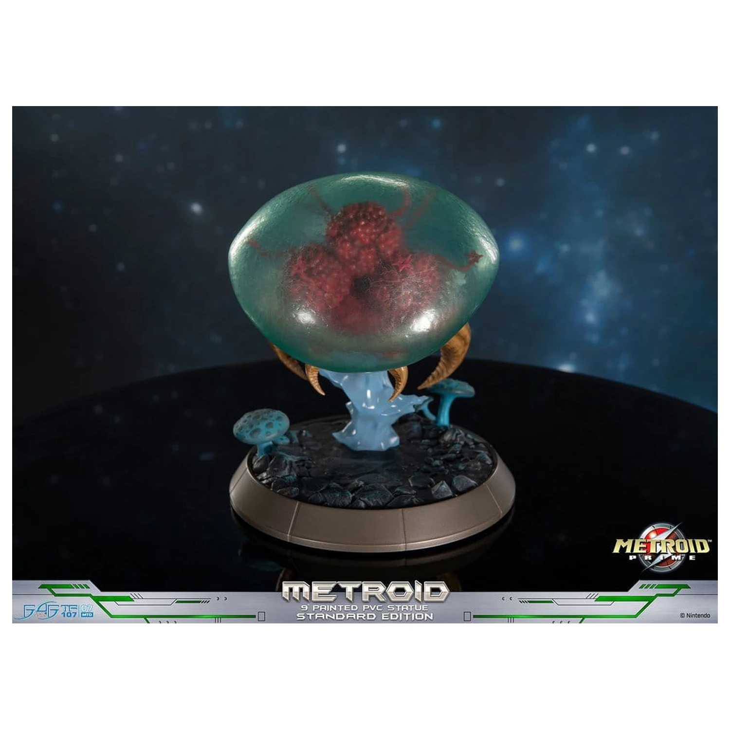 Metroid Prime figurina PVC Metroid (Standard) (Glow in the Dark) 21 cm poza produsului