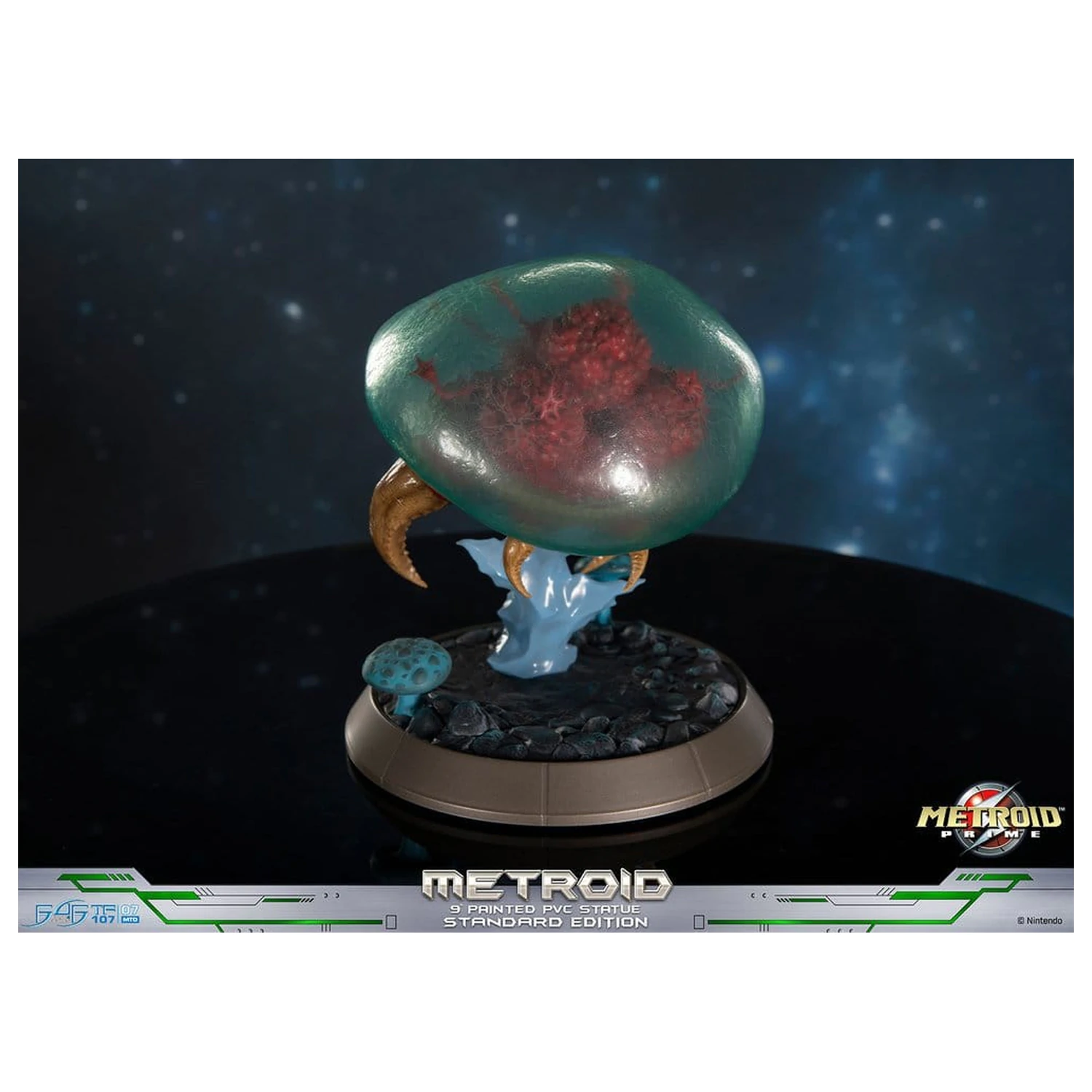 Metroid Prime figurina PVC Metroid (Standard) (Glow in the Dark) 21 cm poza produsului