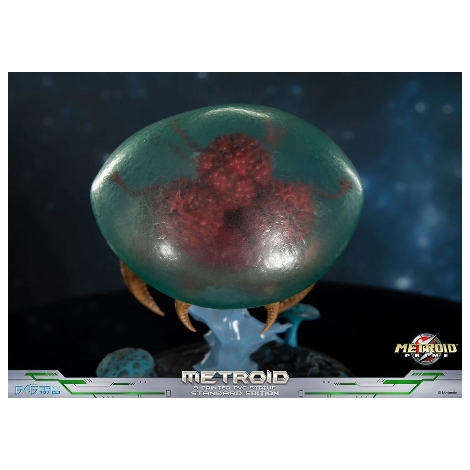Metroid Prime figurina PVC Metroid (Standard) (Glow in the Dark) 21 cm poza produsului