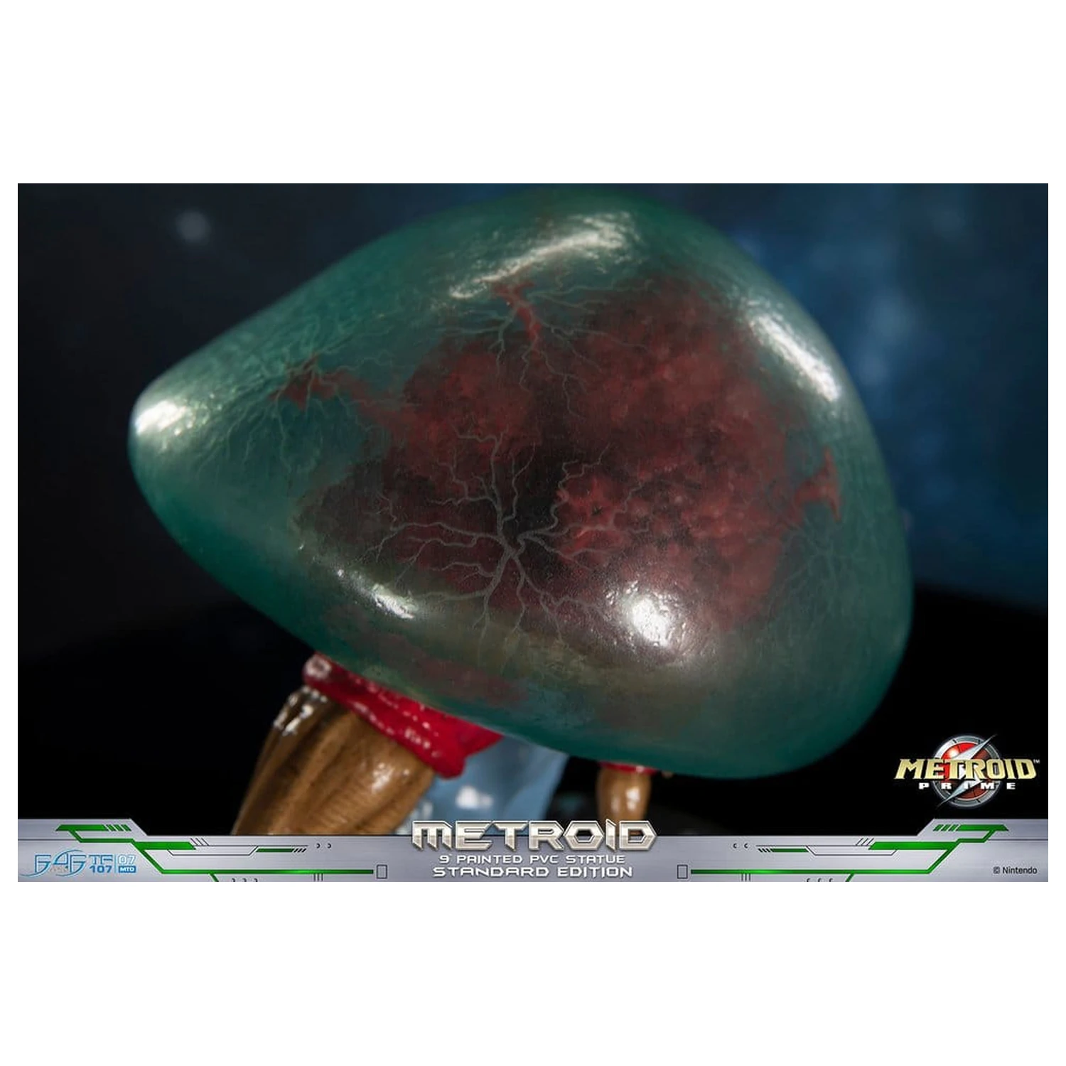 Metroid Prime figurina PVC Metroid (Standard) (Glow in the Dark) 21 cm poza produsului