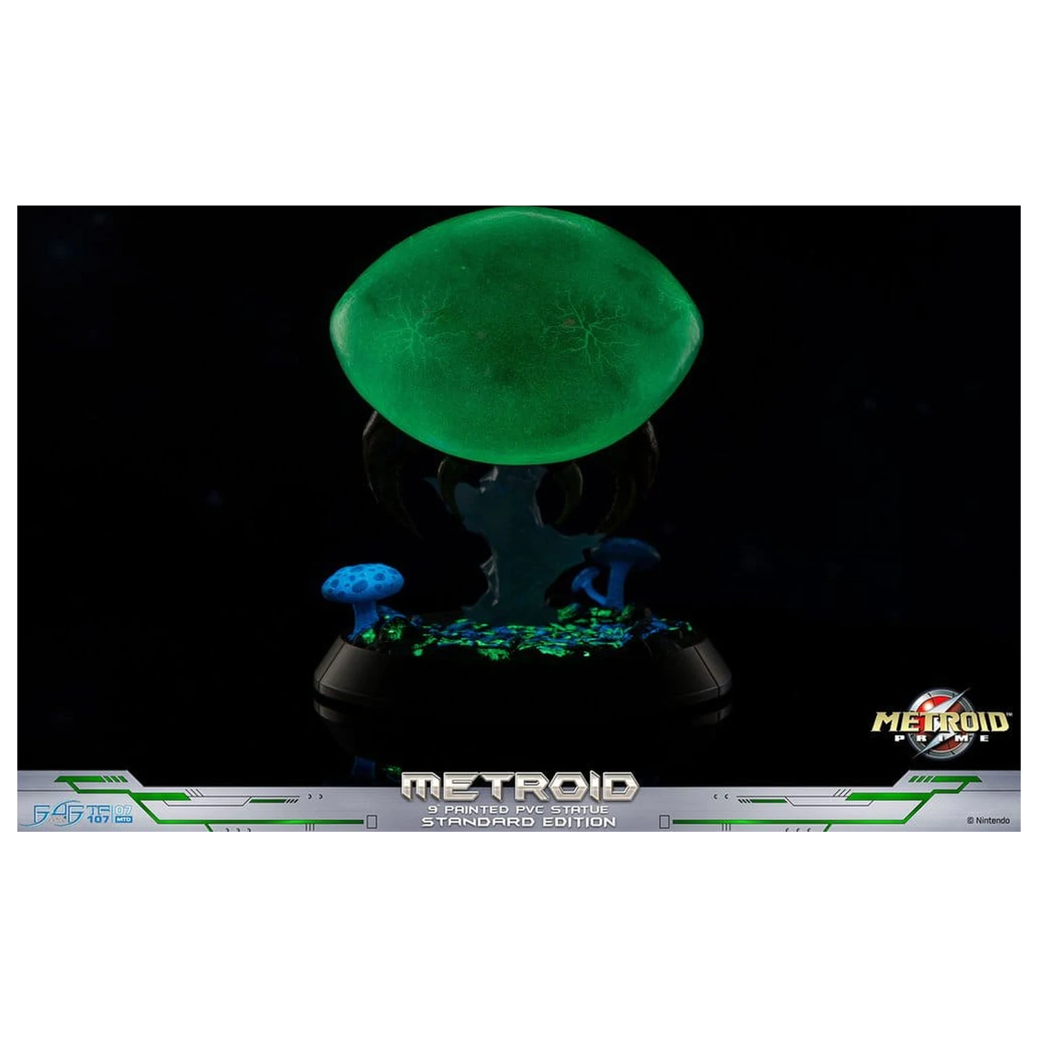 Metroid Prime figurina PVC Metroid (Standard) (Glow in the Dark) 21 cm poza produsului