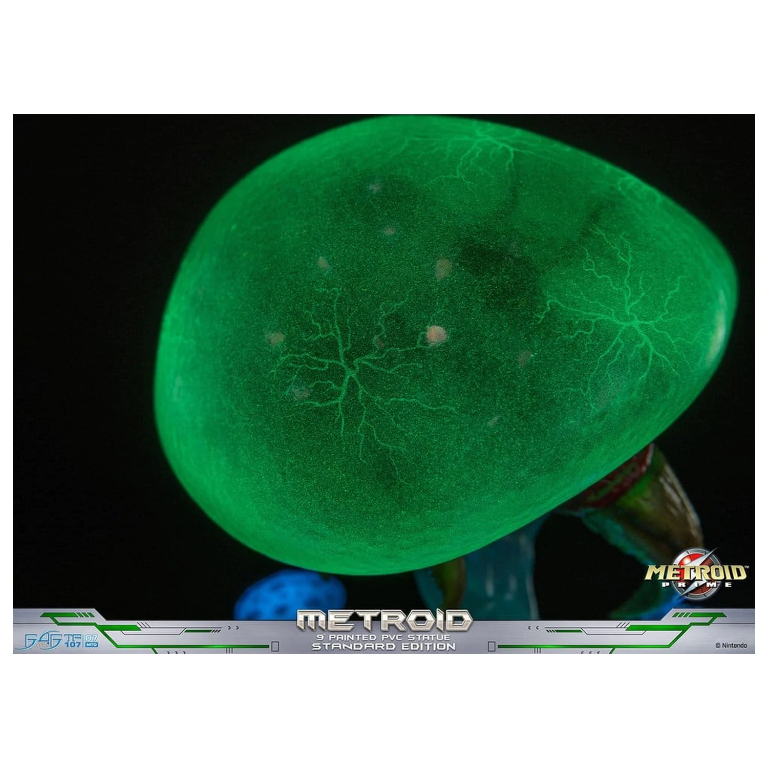 Metroid Prime figurina PVC Metroid (Standard) (Glow in the Dark) 21 cm poza produsului