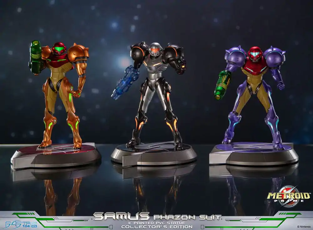 Statuie PVC Metroid Prime Samus Phazon Suit Collector´s Edition 28 cm poza produsului