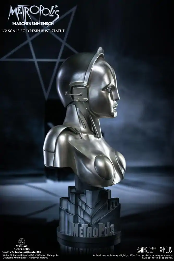 Bust 1/2 Metropolis Maria Maschinenmensch 50 cm poza produsului