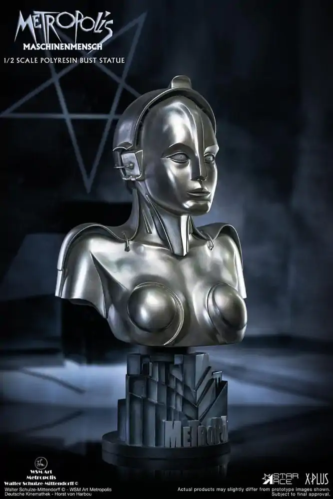 Bust 1/2 Metropolis Maria Maschinenmensch 50 cm poza produsului