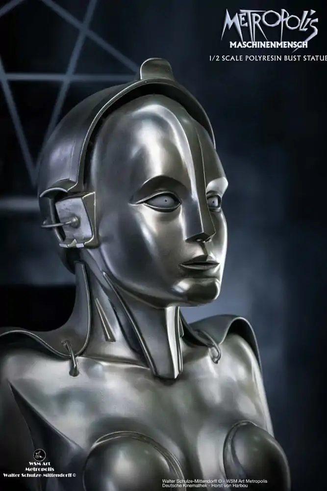Bust 1/2 Metropolis Maria Maschinenmensch 50 cm poza produsului