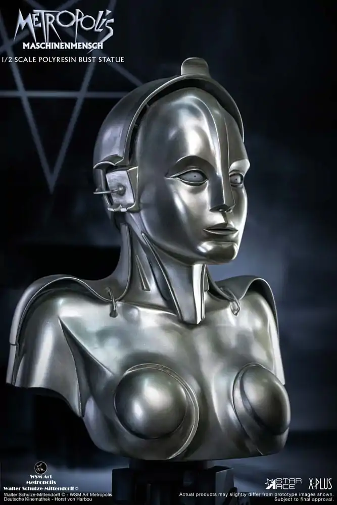 Bust 1/2 Metropolis Maria Maschinenmensch 50 cm poza produsului