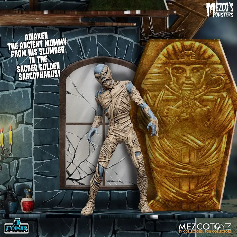 Set Deluxe Turnul Groazei figurine de acțiune Mezco's Monsters 5 Points 9 cm poza produsului